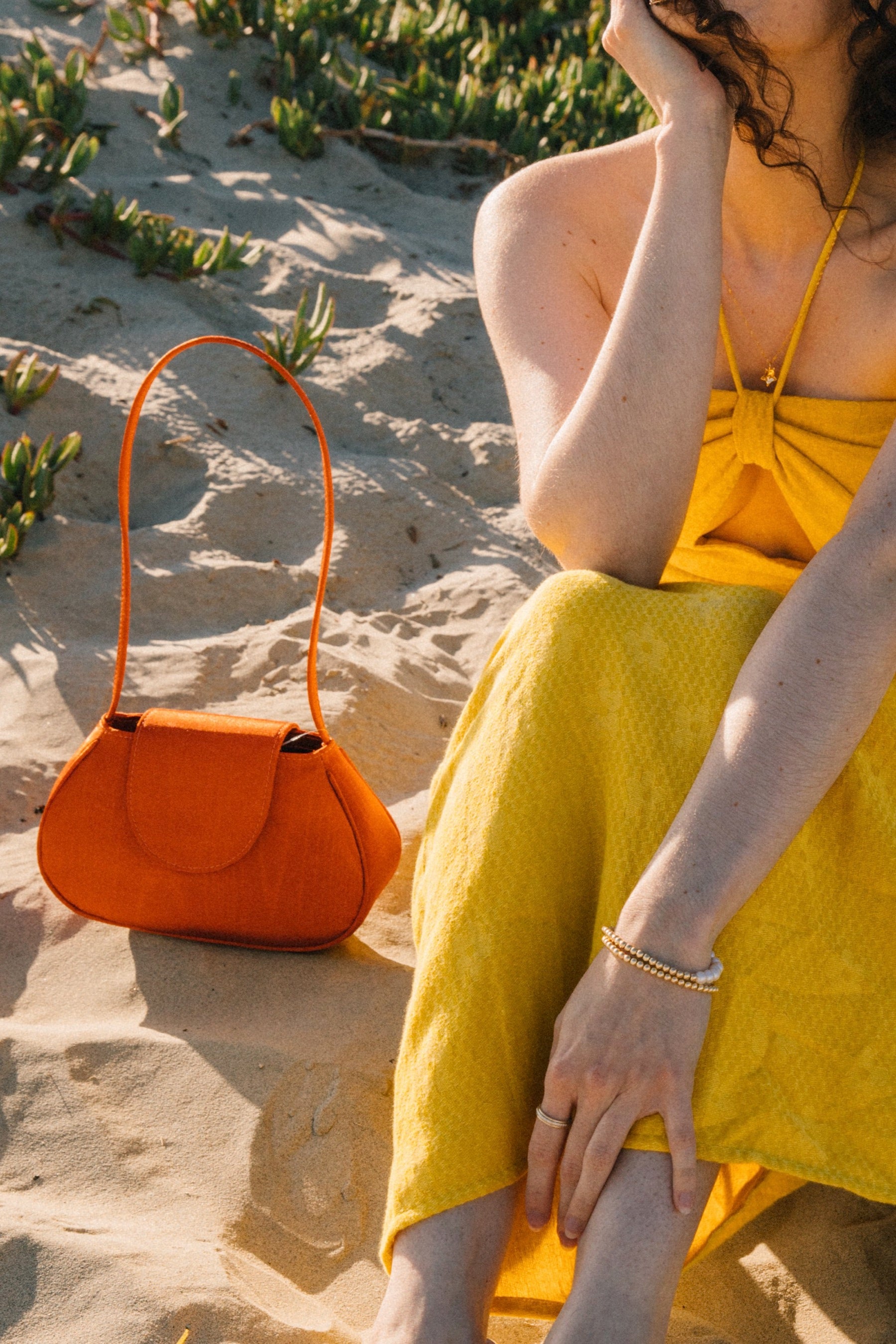 Sun Copper Orange Ineva Baguette