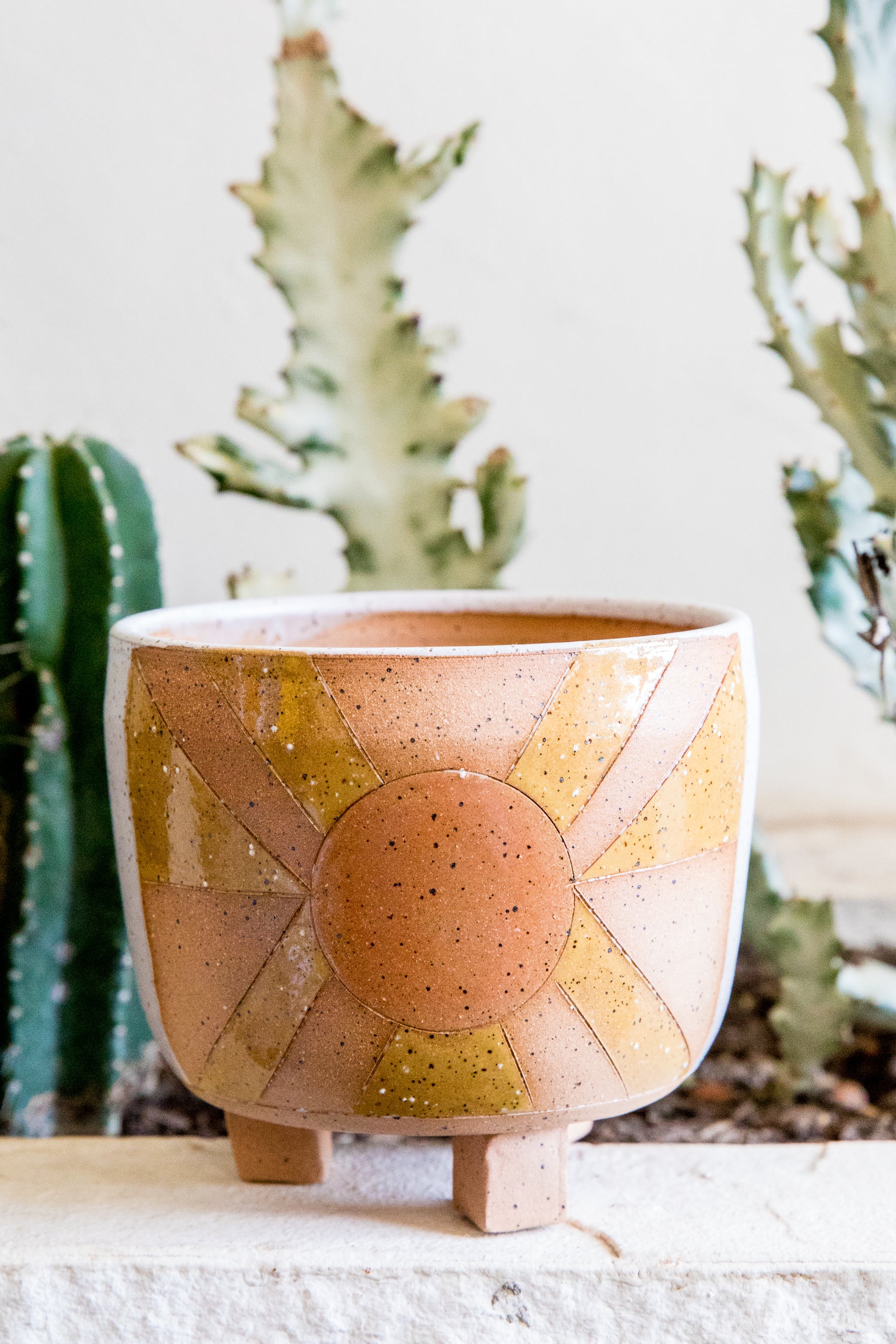 Sunburst Planter