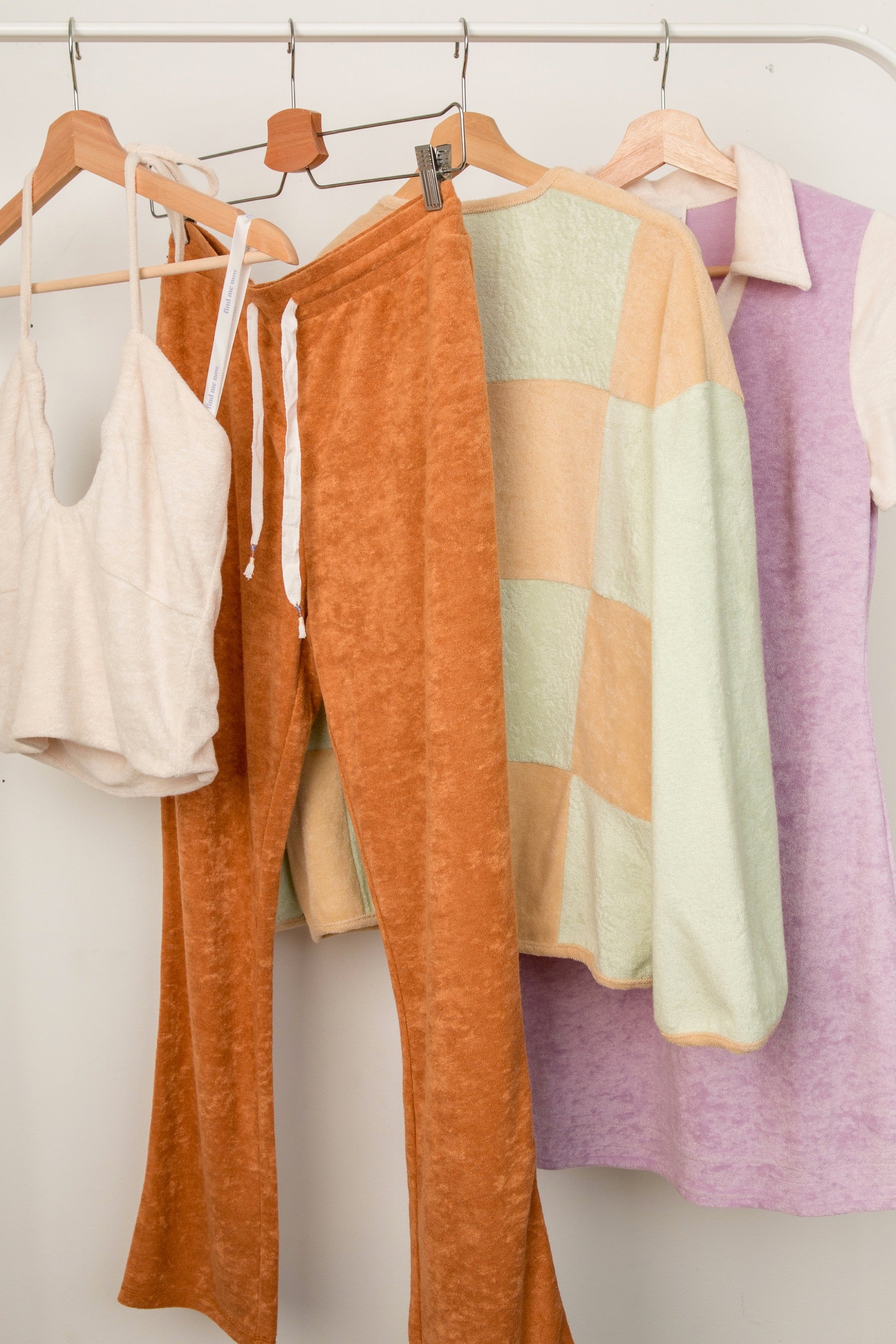 Light Fawn Terry Pant
