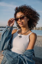The Flossie - Black + Brown