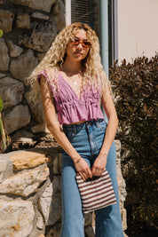 Awning Stripe Handbag