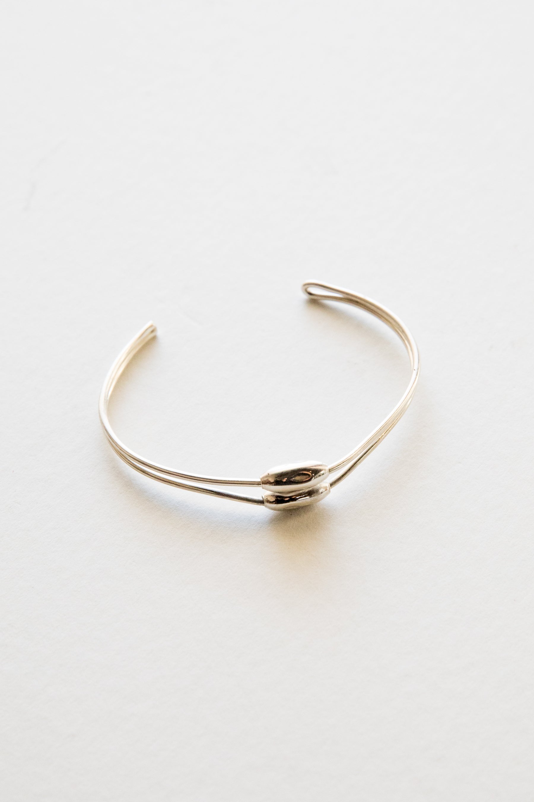 Silver Abacus Cuff