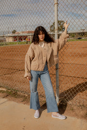 Lara Blue Eastcoast Crop Flare