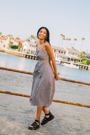 Thin Mint Sacha Midi Dress