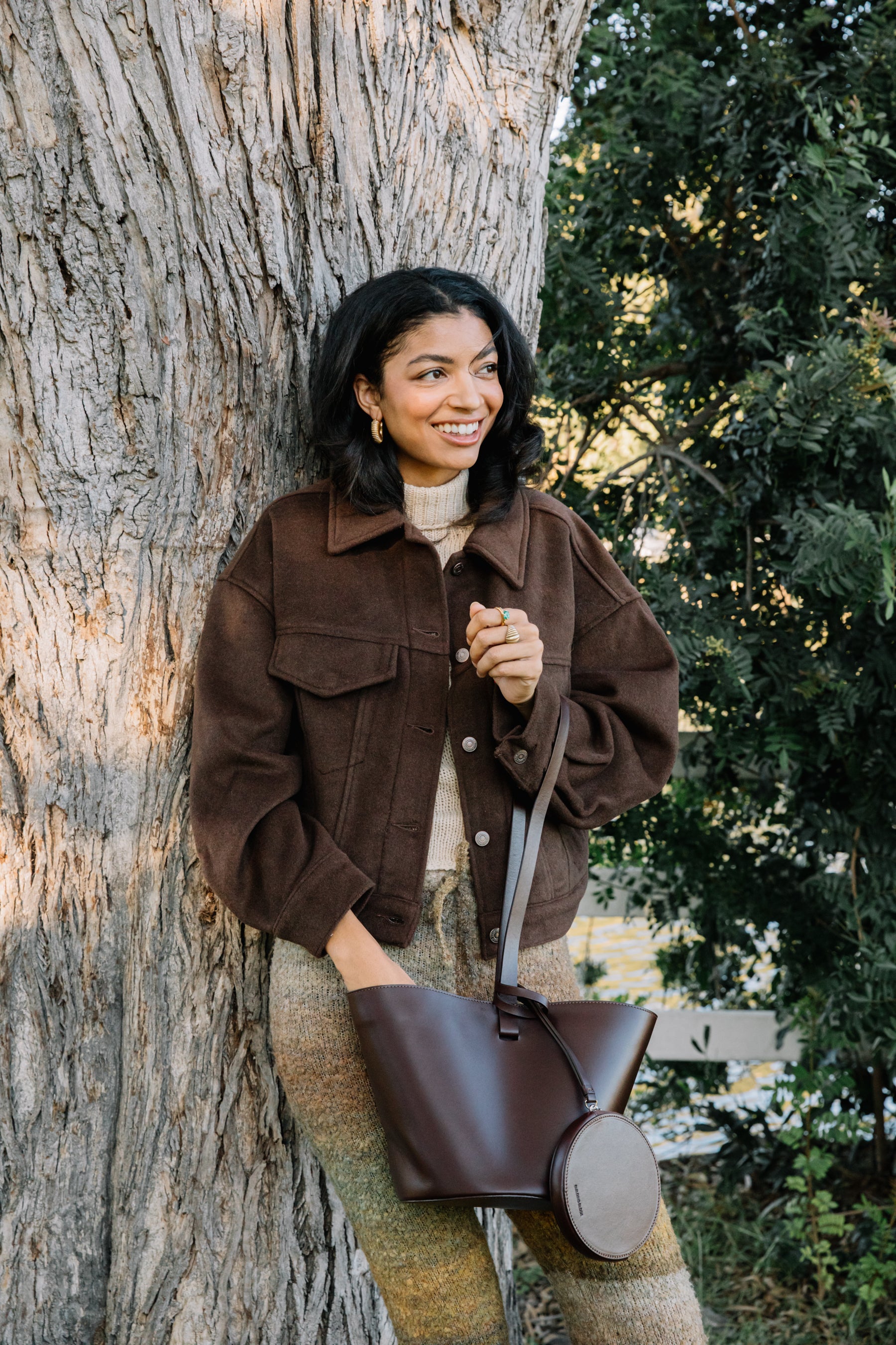 Espresso Short Basket Bag