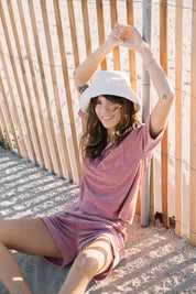 Mauve Boston Chenille Set