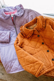 Tan Opal Cord Jacket