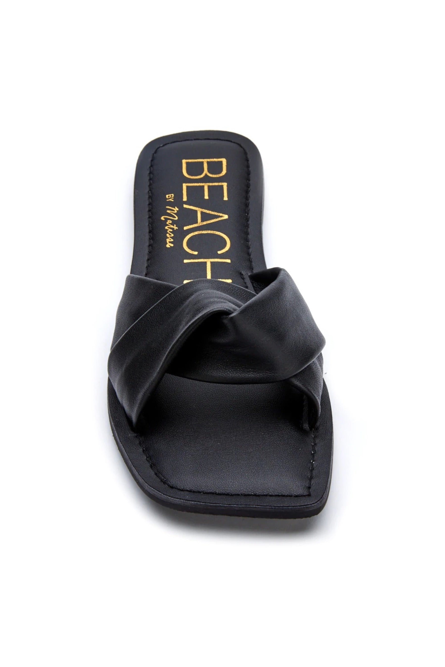 Black Anchor Sandal