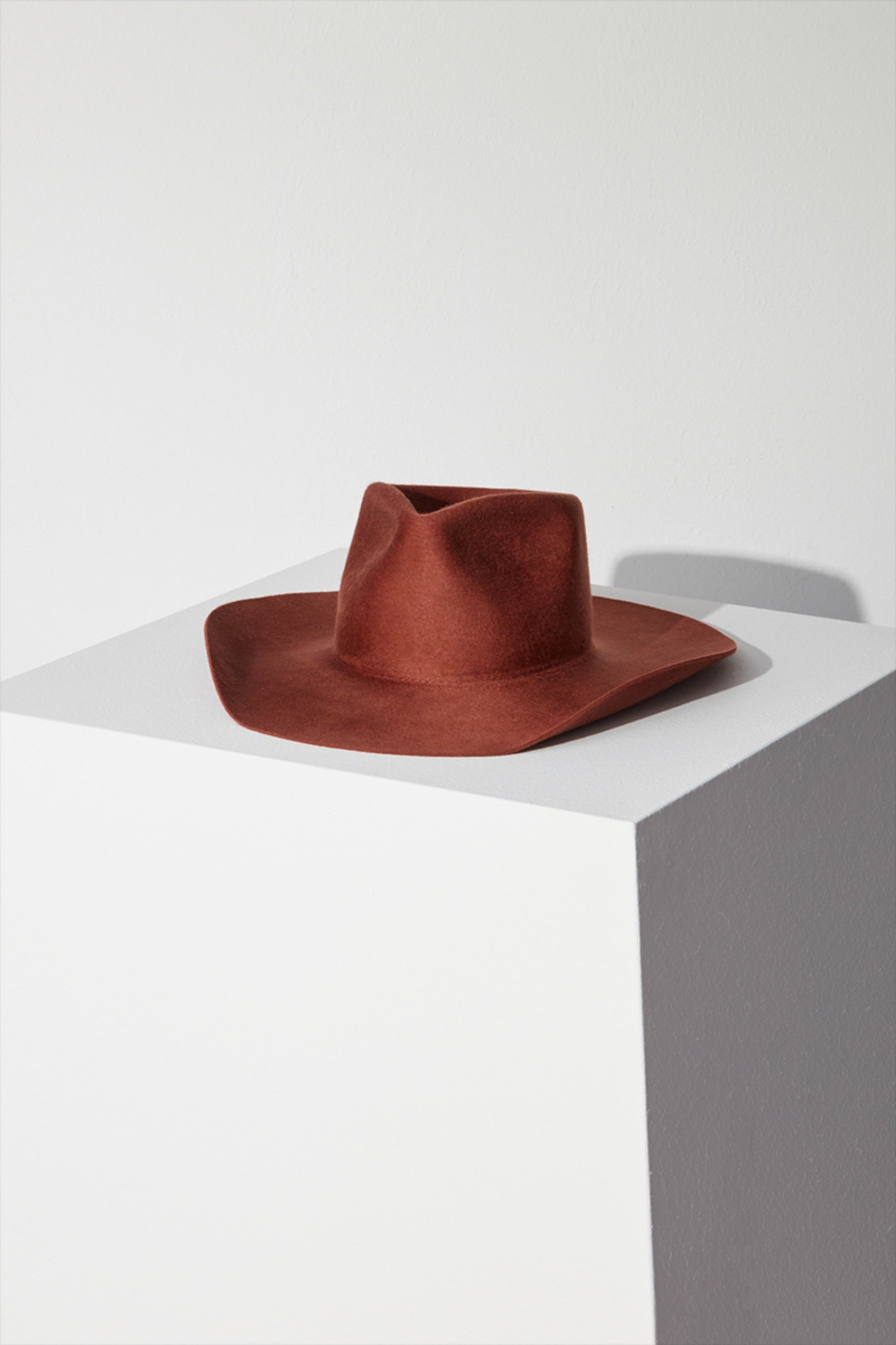 Burnt Orange Willa Fedora
