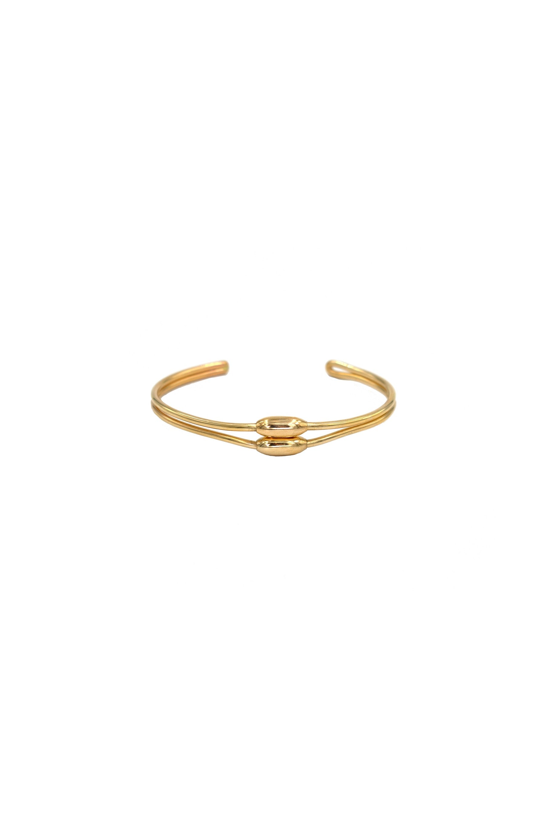 Gold Abacus Cuff