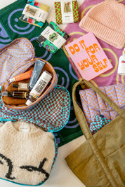 Trippy Checkers Storage Cube Set