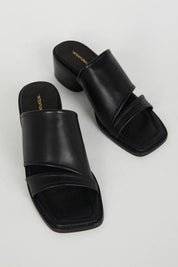 Black Barbara Sandal