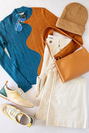 Saddle Line Shoulder Bag