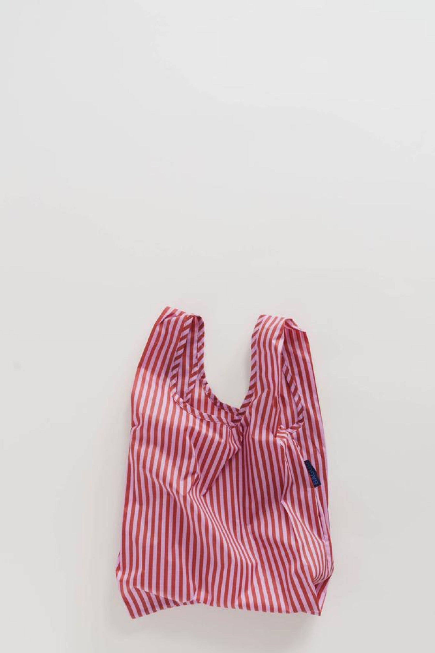 Baby Cerise Stripe Baggu