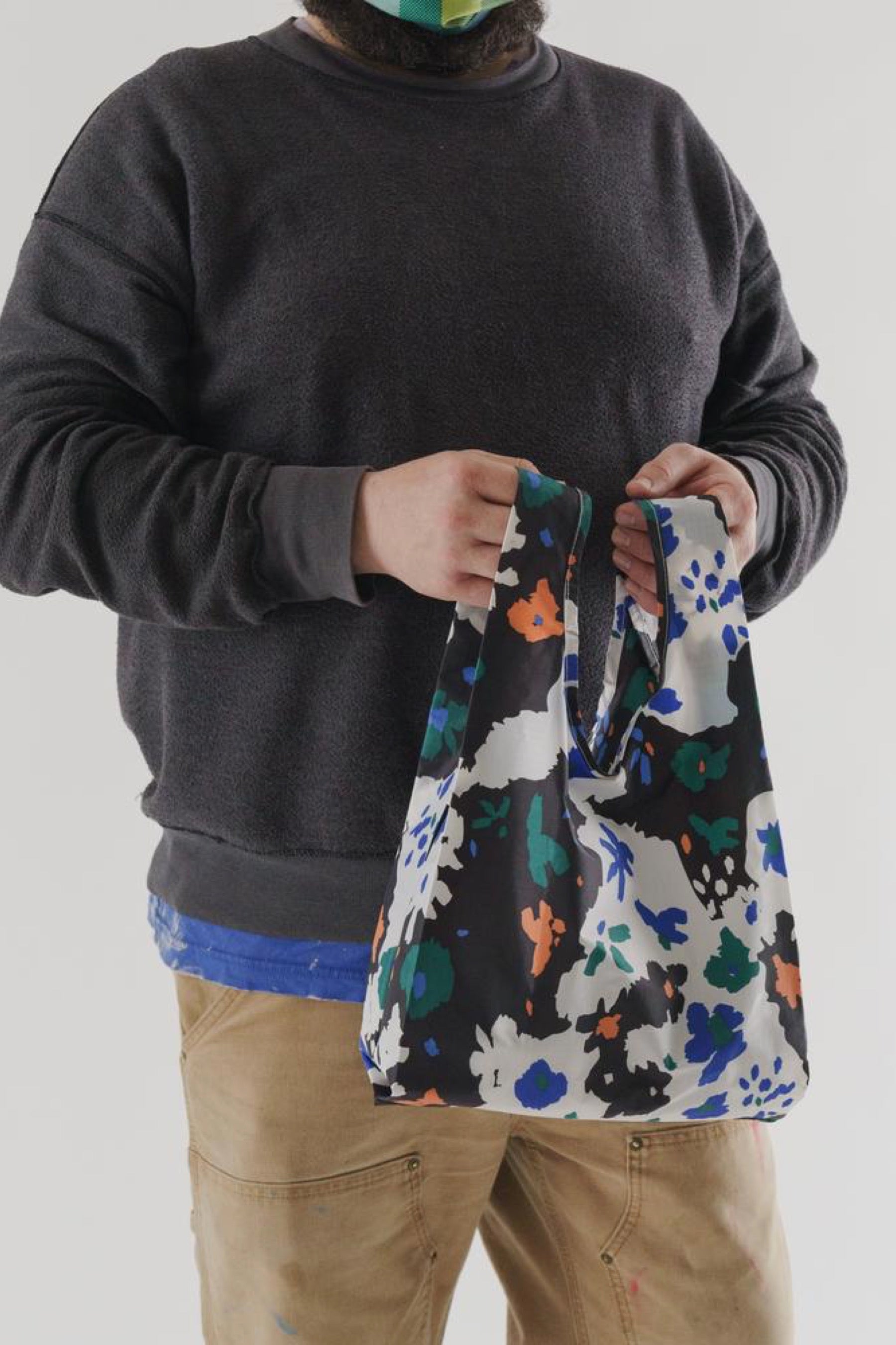 Baby Litho Floral Baggu