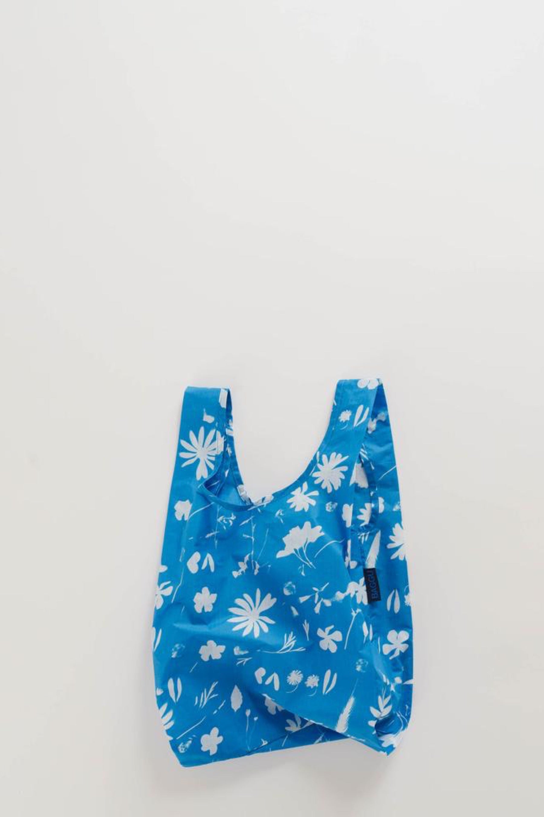 Baby Blue Floral Sun Print Baggu