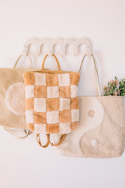 X Prism Beige + White Yin Yang Tote