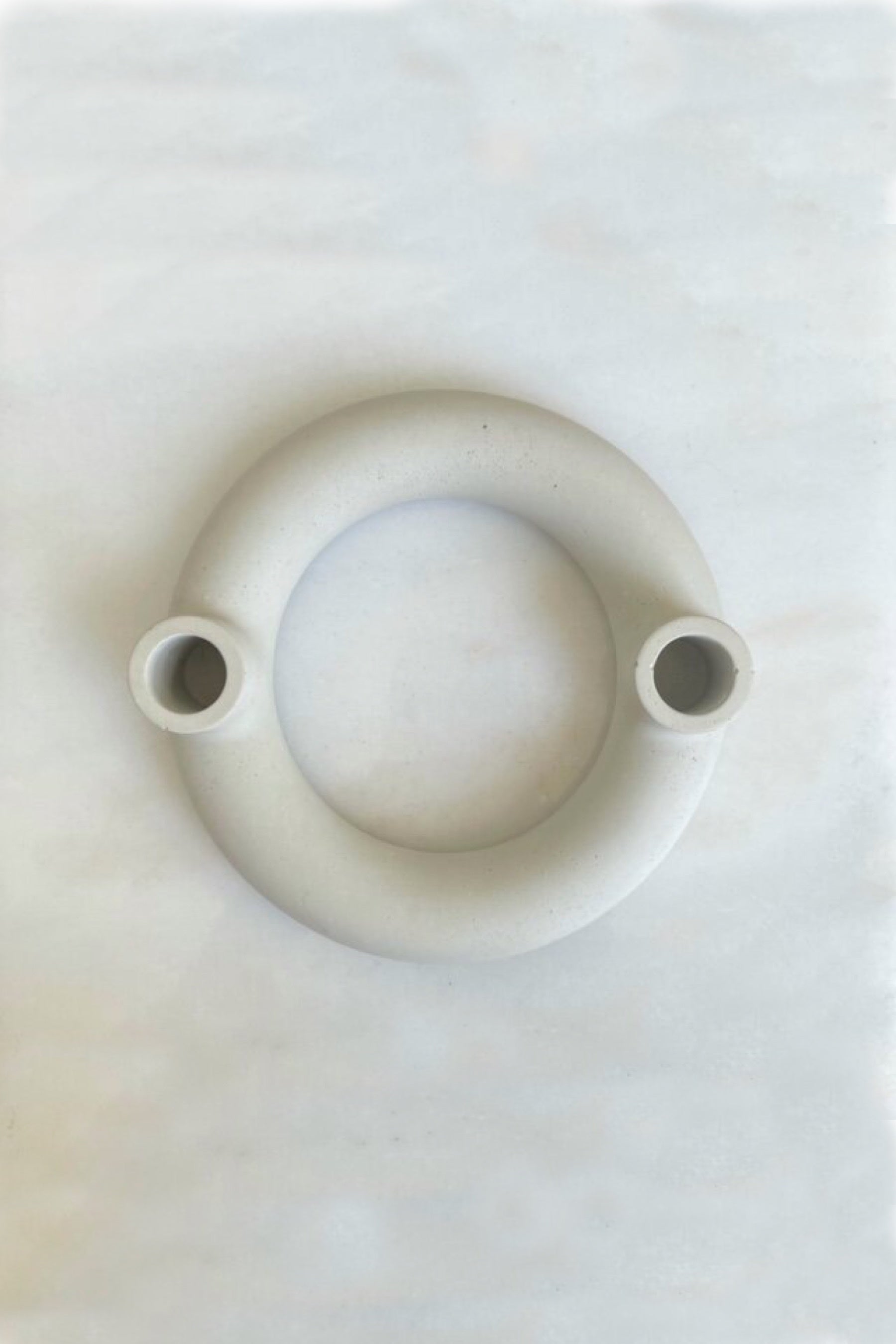 Natural Concrete Stella Candle Holder