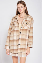Plaid Morgan Shirt Jacket