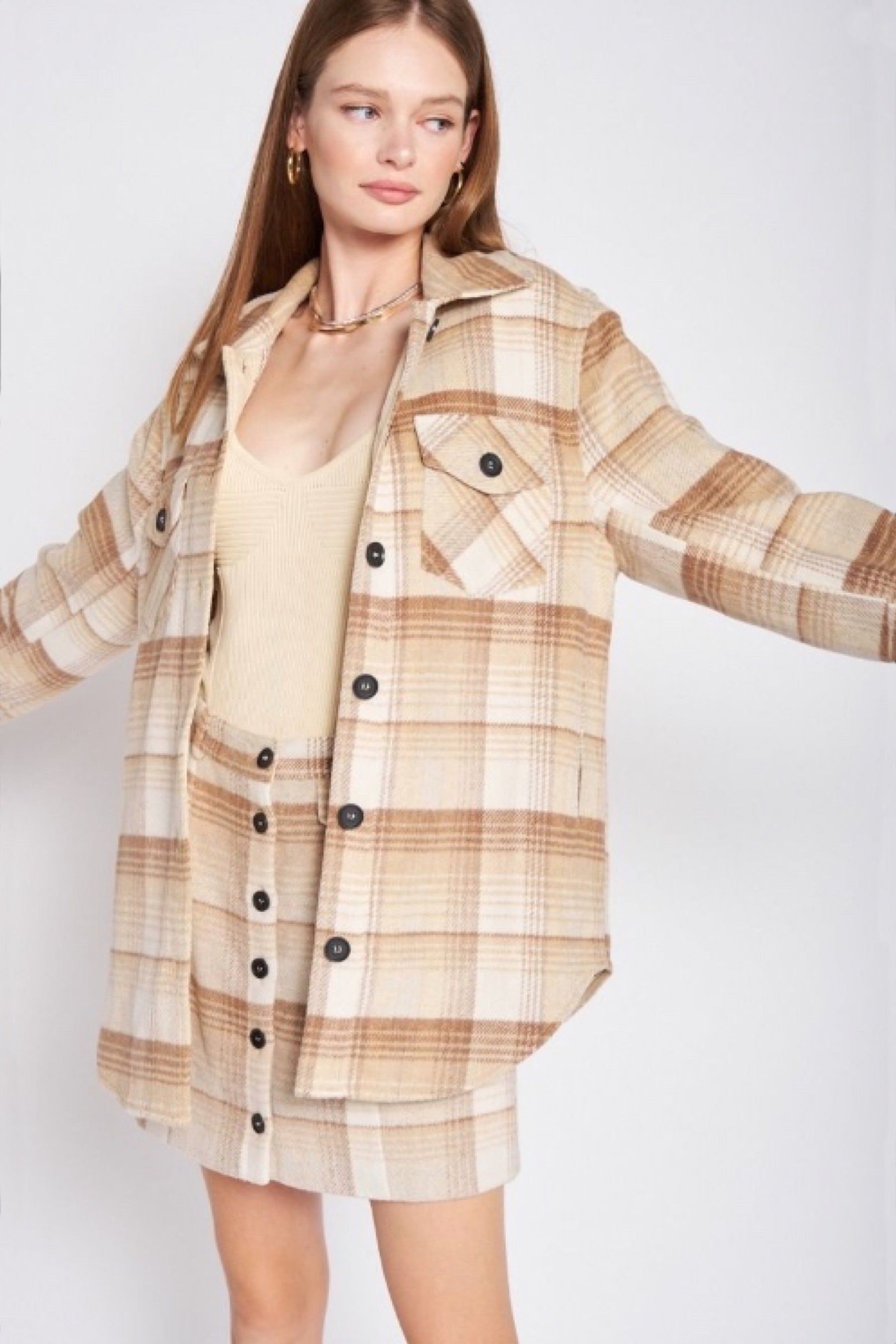 Plaid Morgan Shirt Jacket