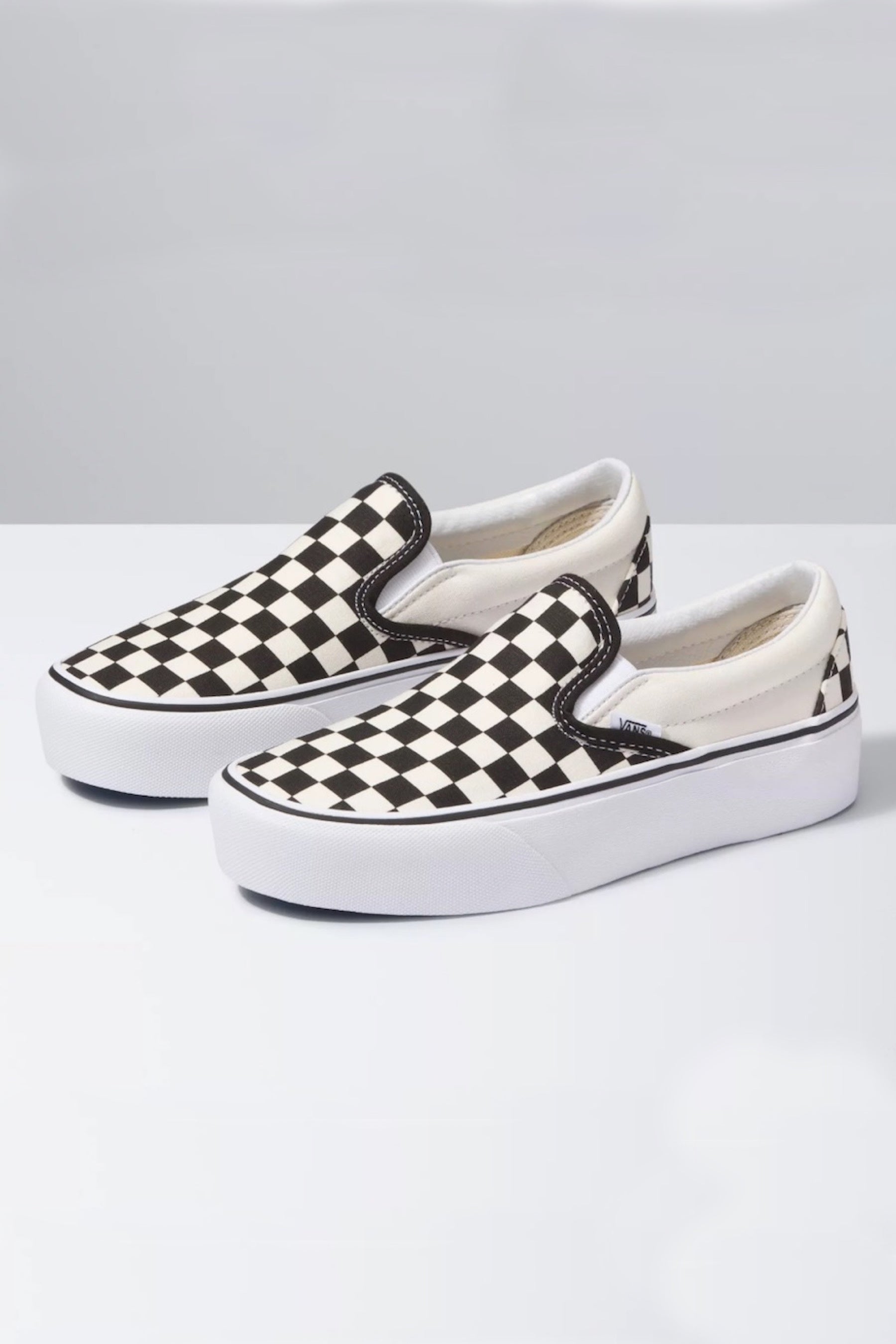 Checkerboard Slip-On Platform
