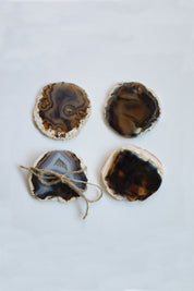 Agate Coaster Set