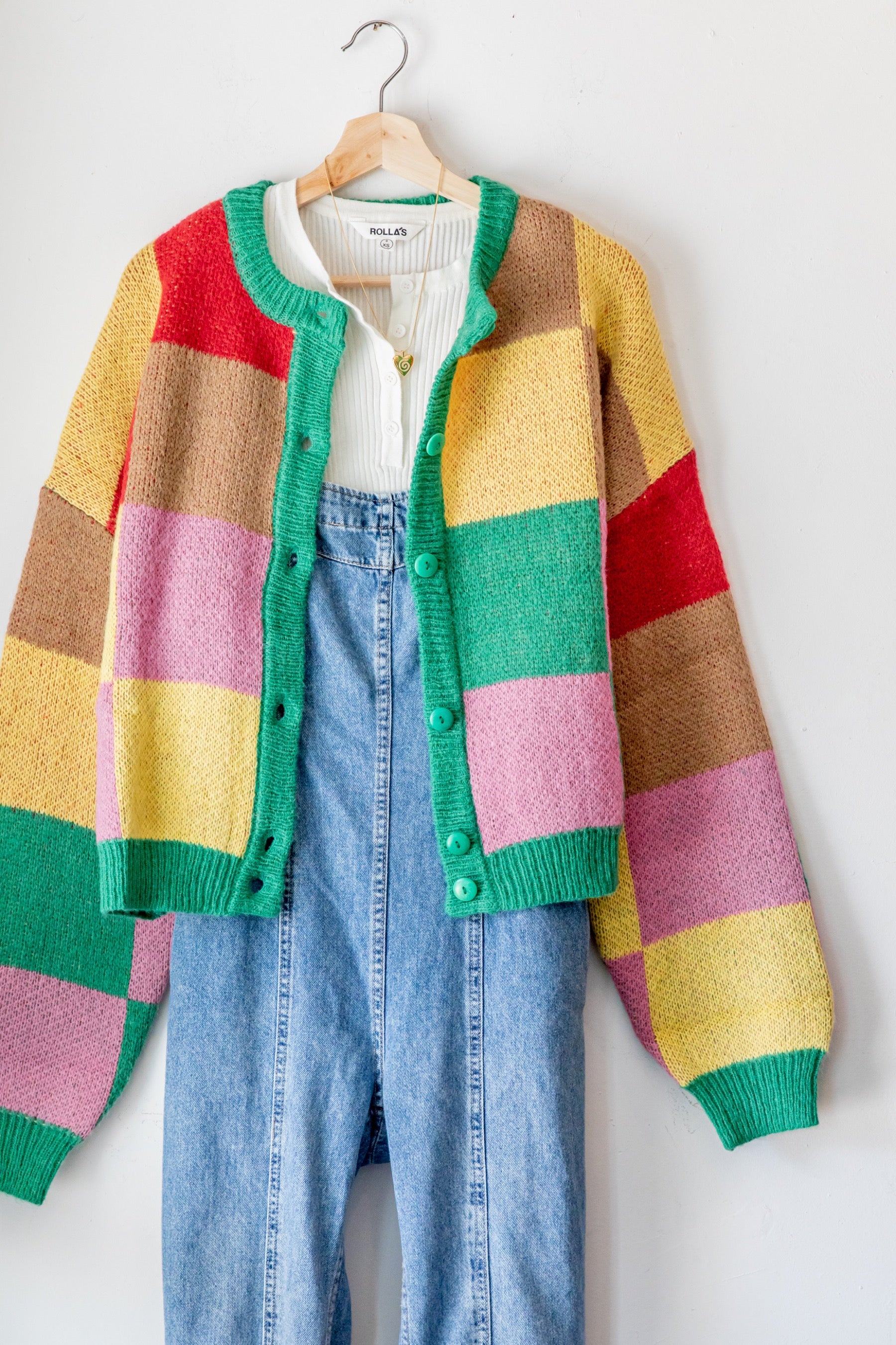 Disco Check Lauda Cardigan