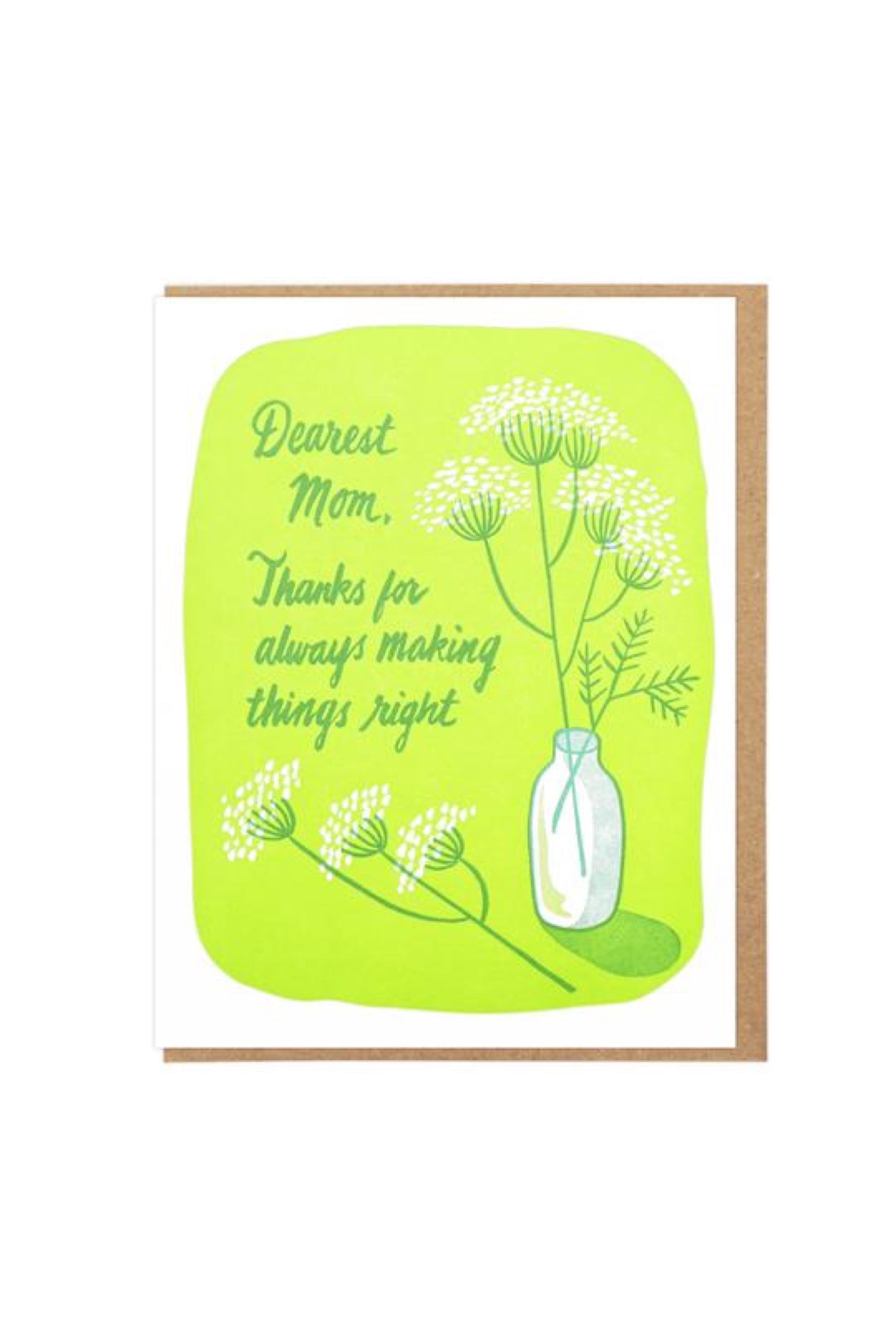 Dearest Mom Card