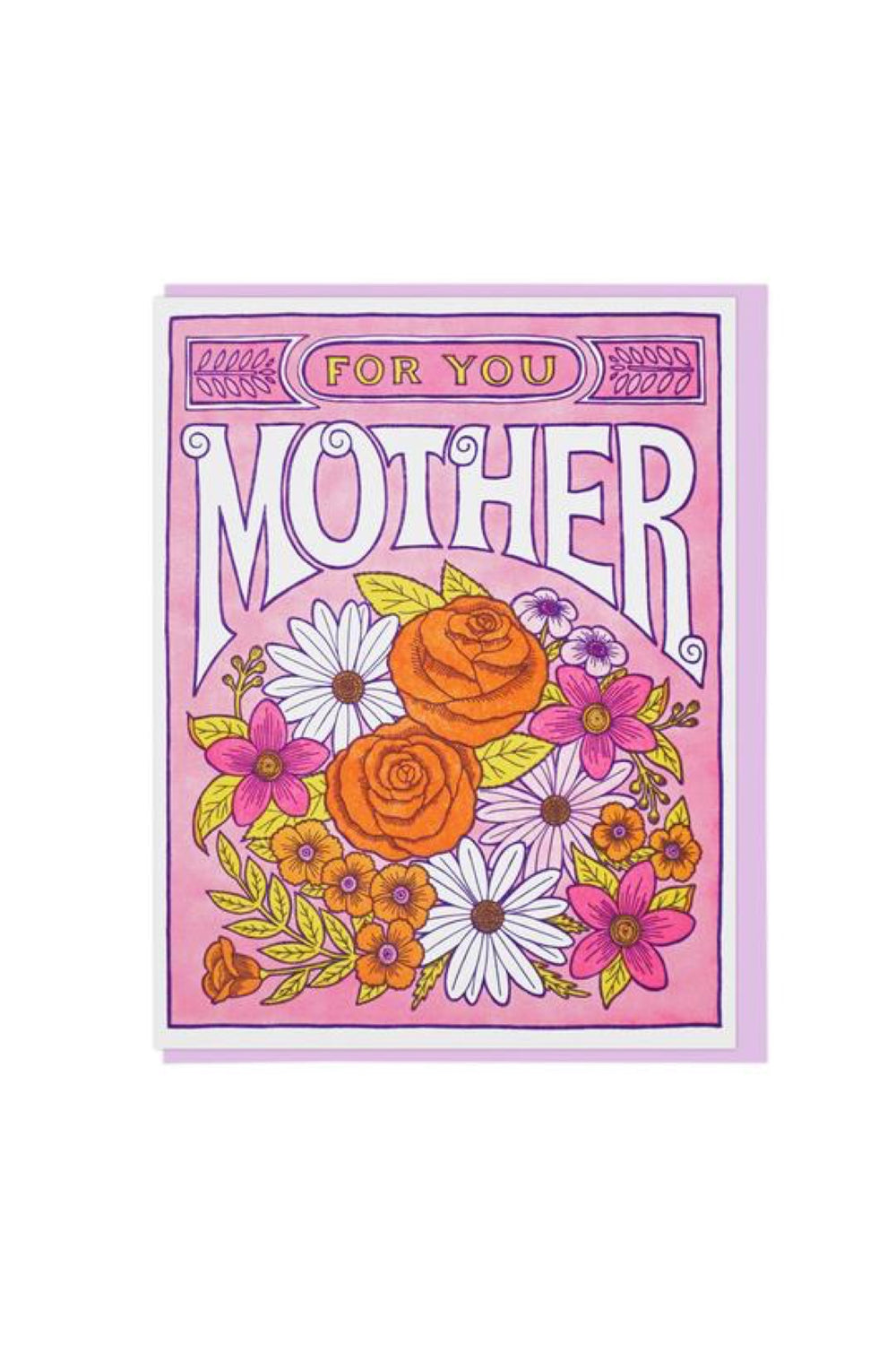 Flowers for Mother Card