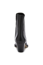 Smooth Black Caty Boot