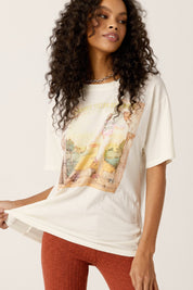 Elton John Yellow Brick Road Boyfriend Tee