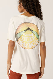 Elton John Yellow Brick Road Boyfriend Tee