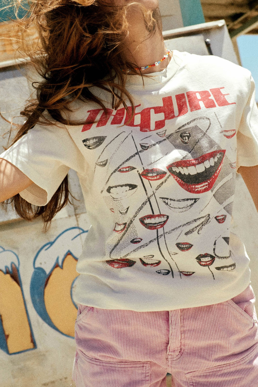The Cure Faded Smiles Weekend Tee