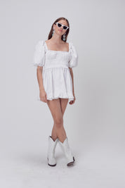 Ivory Jackson Mini Dress