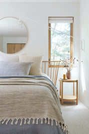 Shadow Black Margot Bed Cover