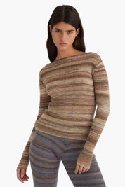 Light Brown Concordia Top