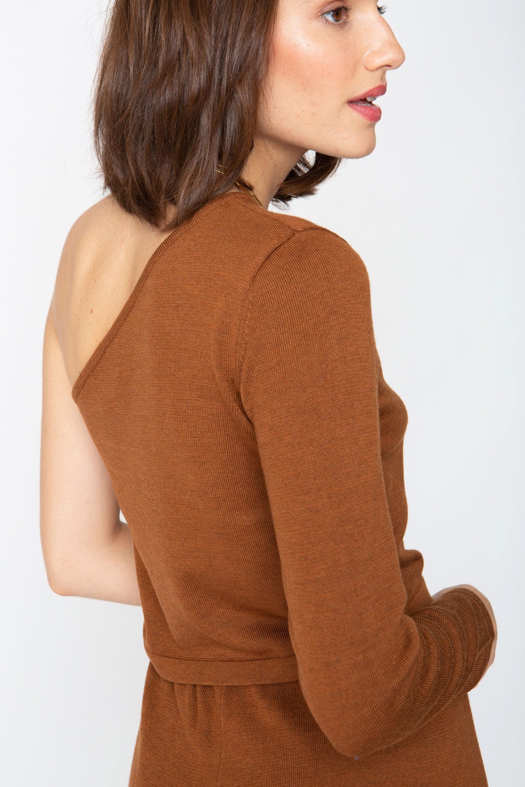 Root Beer Long Sleeve Lora Top