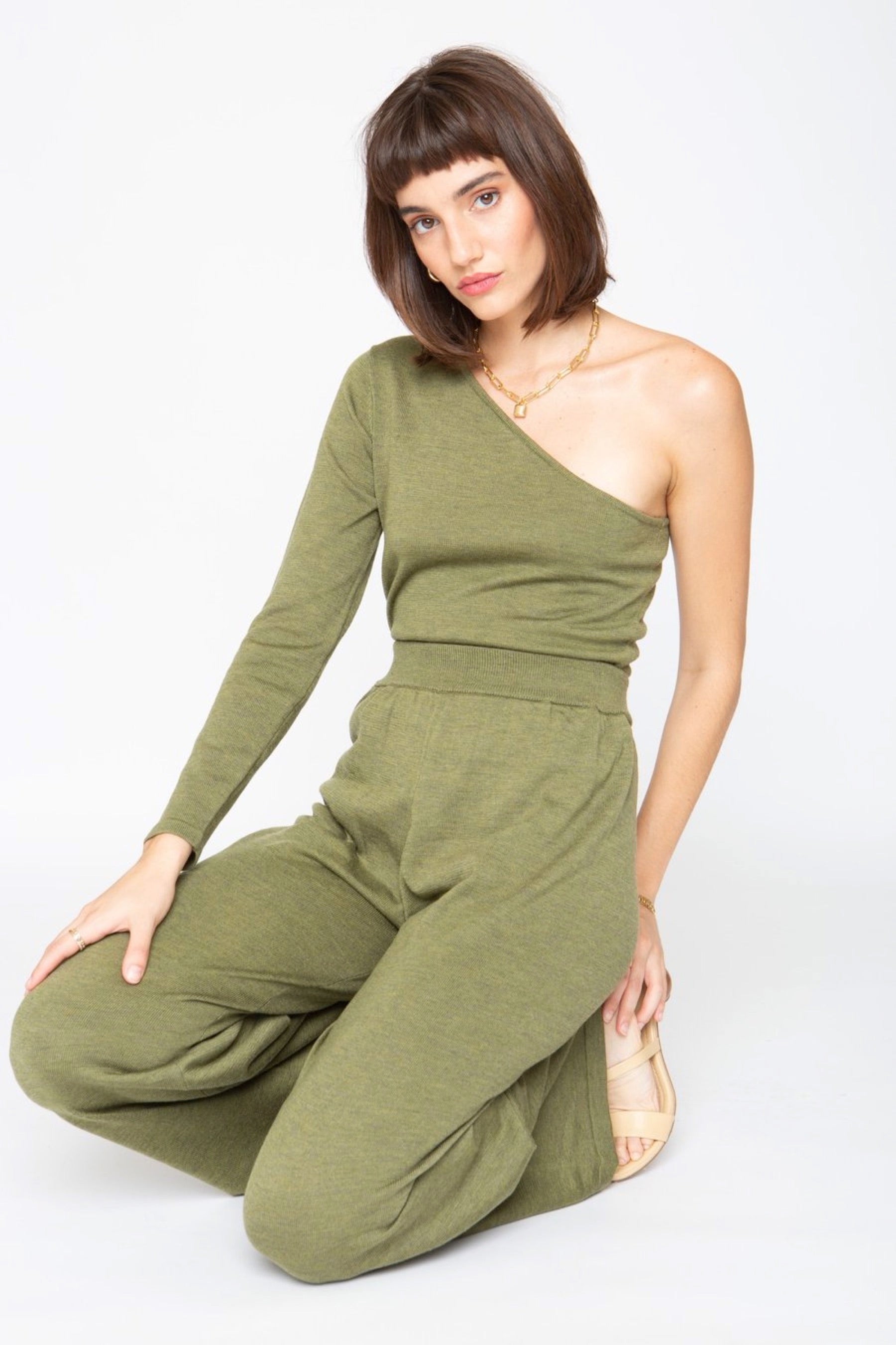 Sage Long Sleeve Lora Top