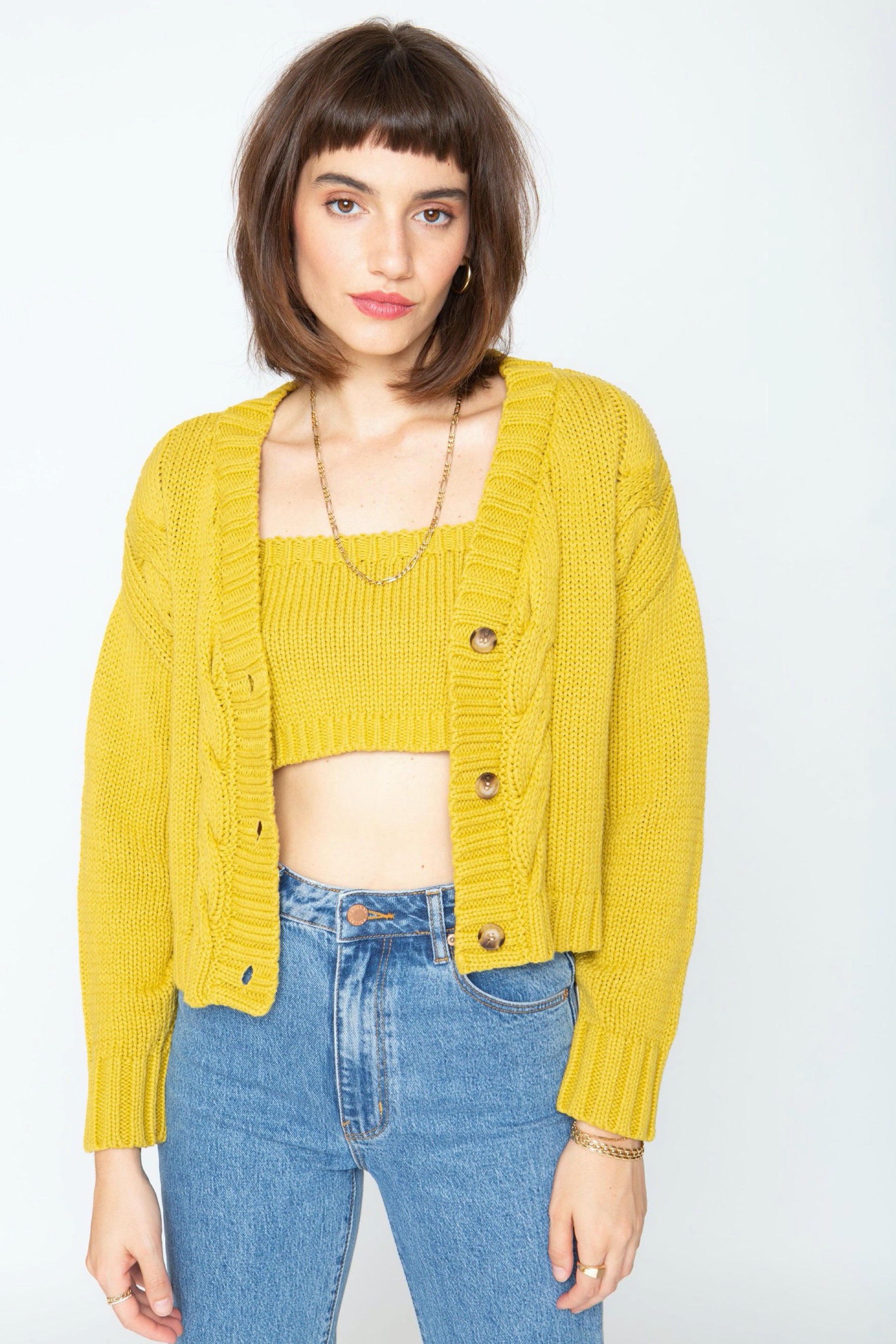 Dandelion Lu Cardigan Set