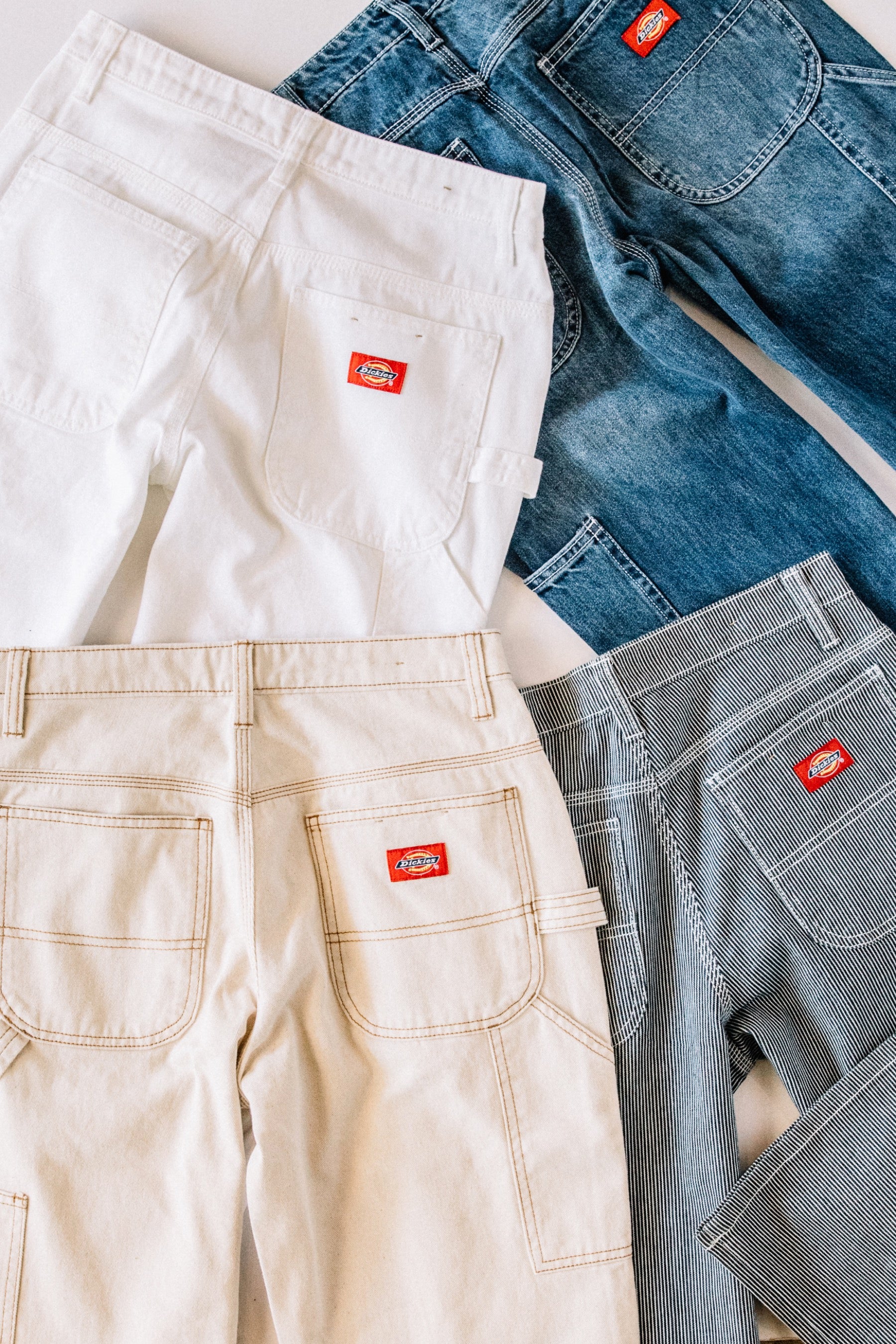 Medium Wash Denim Carpenter Pant