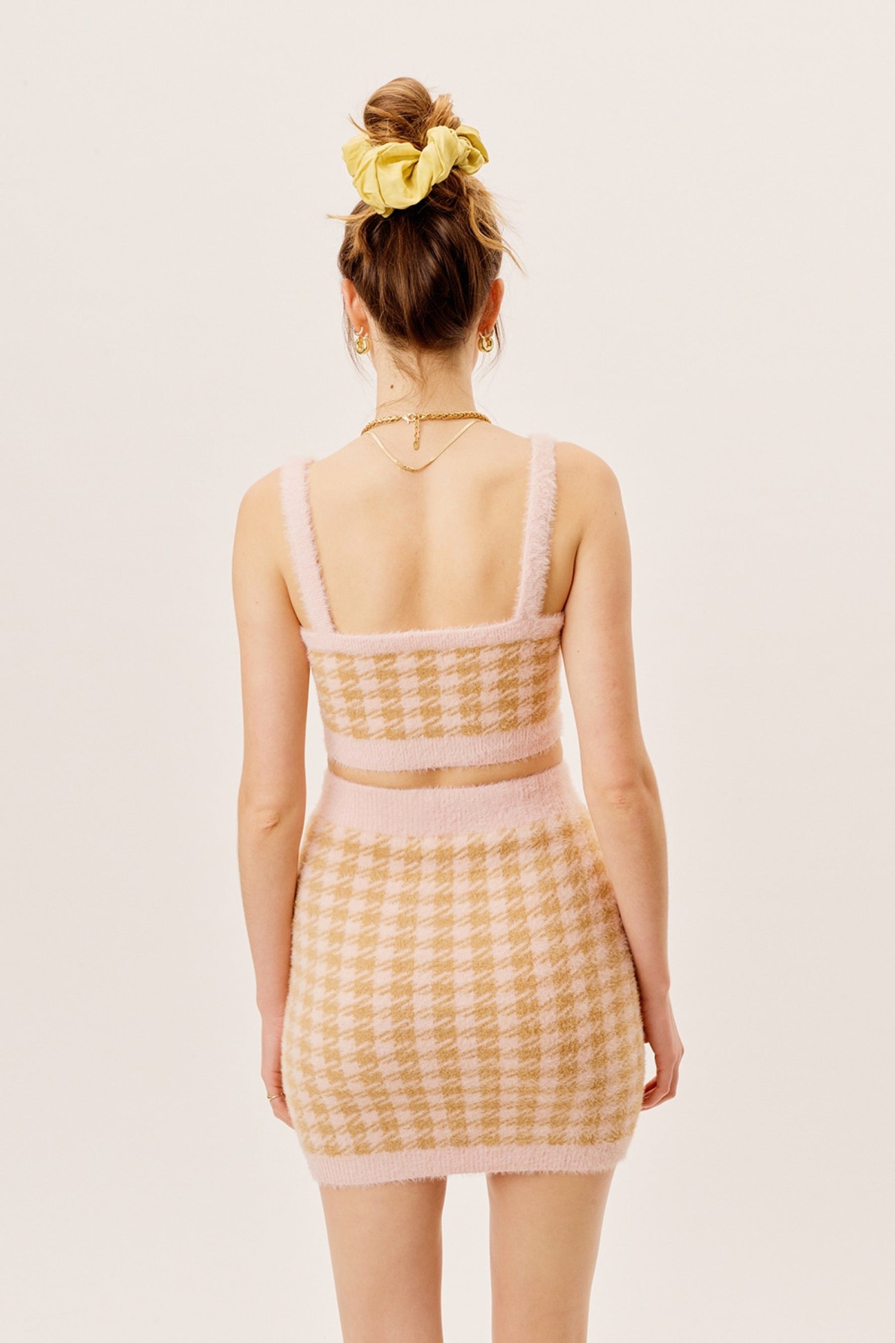 Light Pink Cher Crop Tank