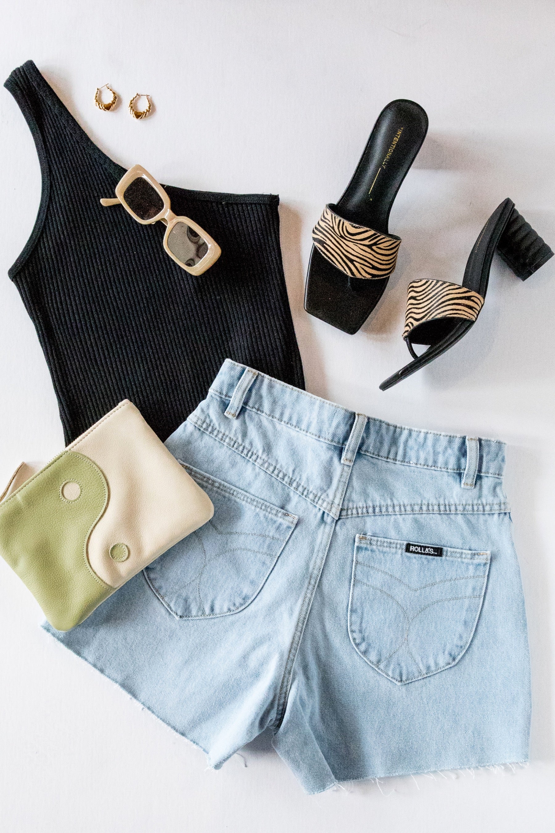 Nina Blue Mirage Short