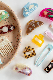 Mushroom Large Claw Clip