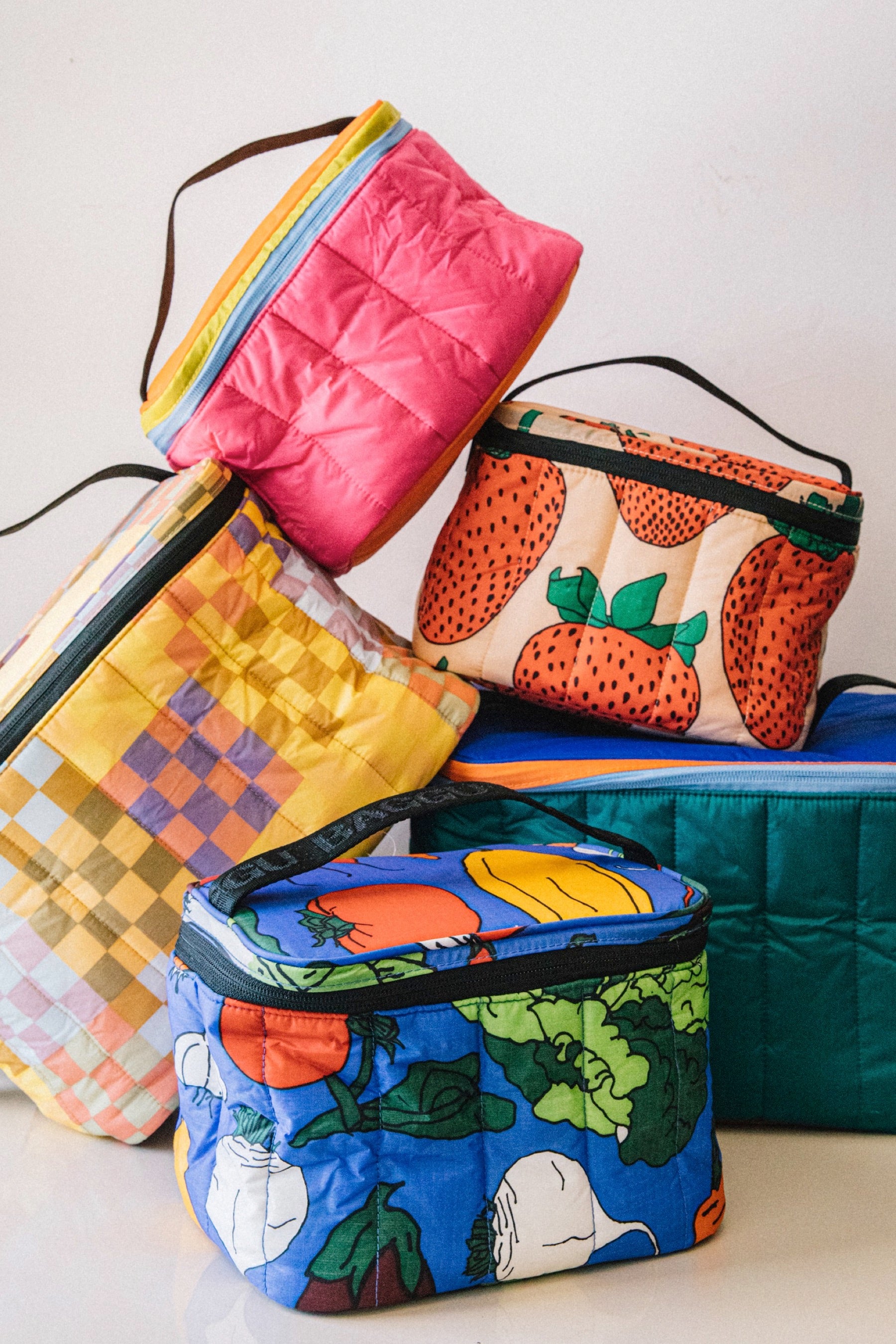 Farmer's Market Puffy Lunch Bag