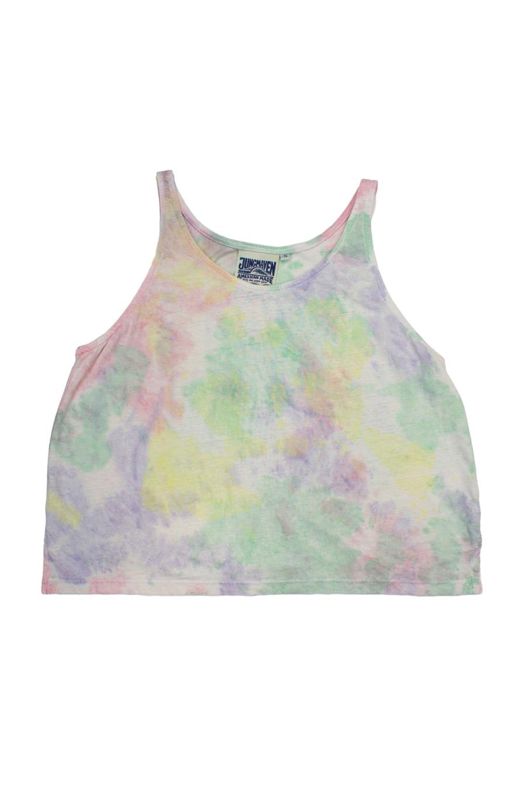 Aurora Cosmic Comet Cropped Tank