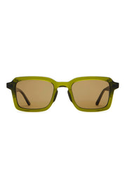 Crystal Olive Heavy Tropix Sunglasses