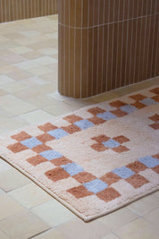 Lilac Roberta Bath Mat