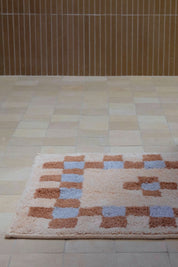 Lilac Roberta Bath Mat