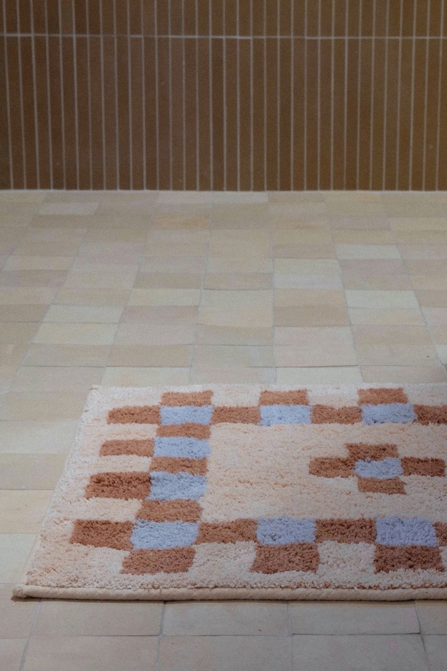 Lilac Roberta Bath Mat