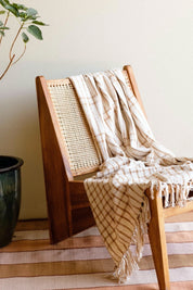 Camel Luisa Throw Blanket